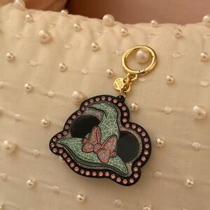 Stoney Clover Lane Disney Halloween Minnie Mouse Witch Hat Bag Charm